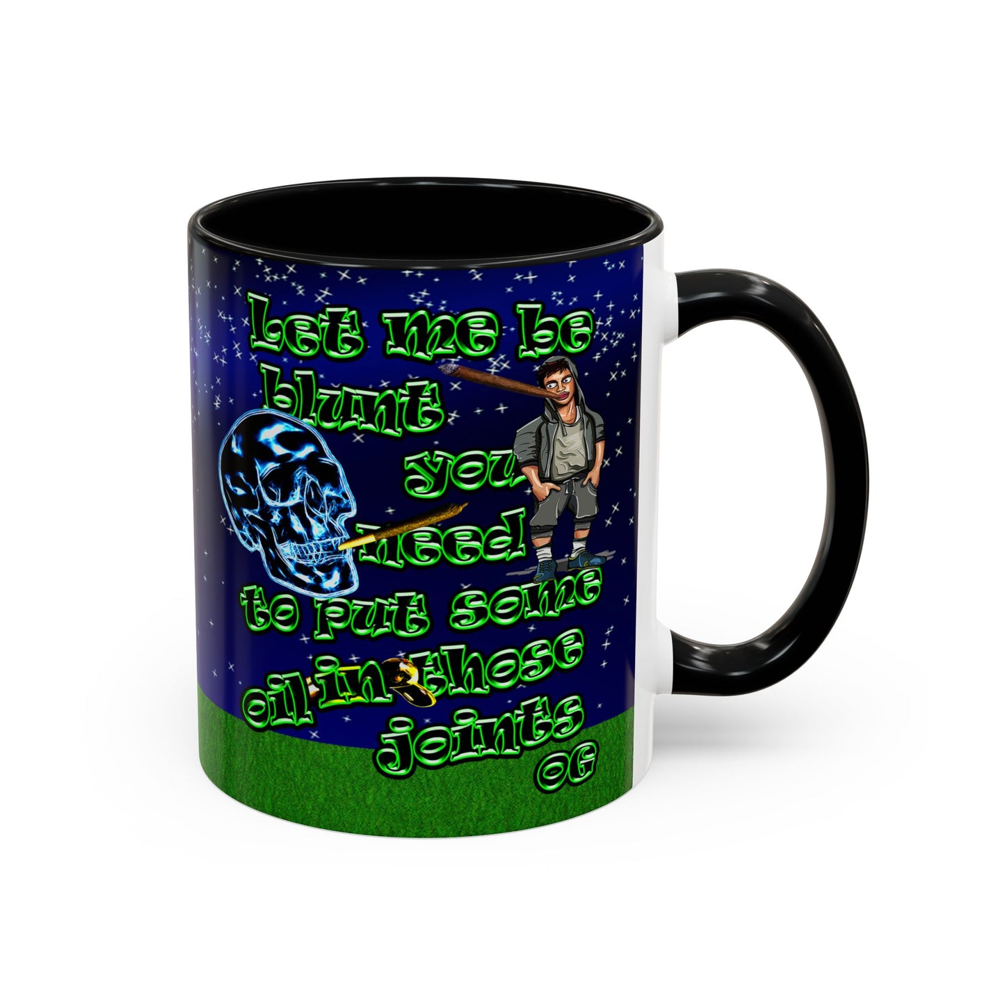 og - Accent Mug ('snoops' background)