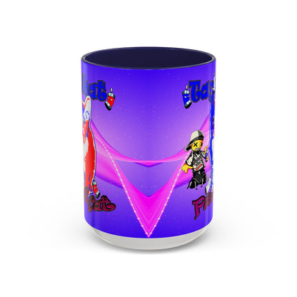 tag that - Accent Mug (purple-pink wave)