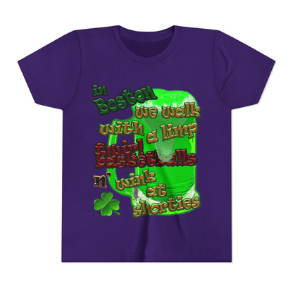 celtics logo - Youth Short Sleeve Tee