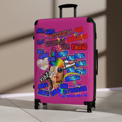 drop the beat - Suitcase (pink)