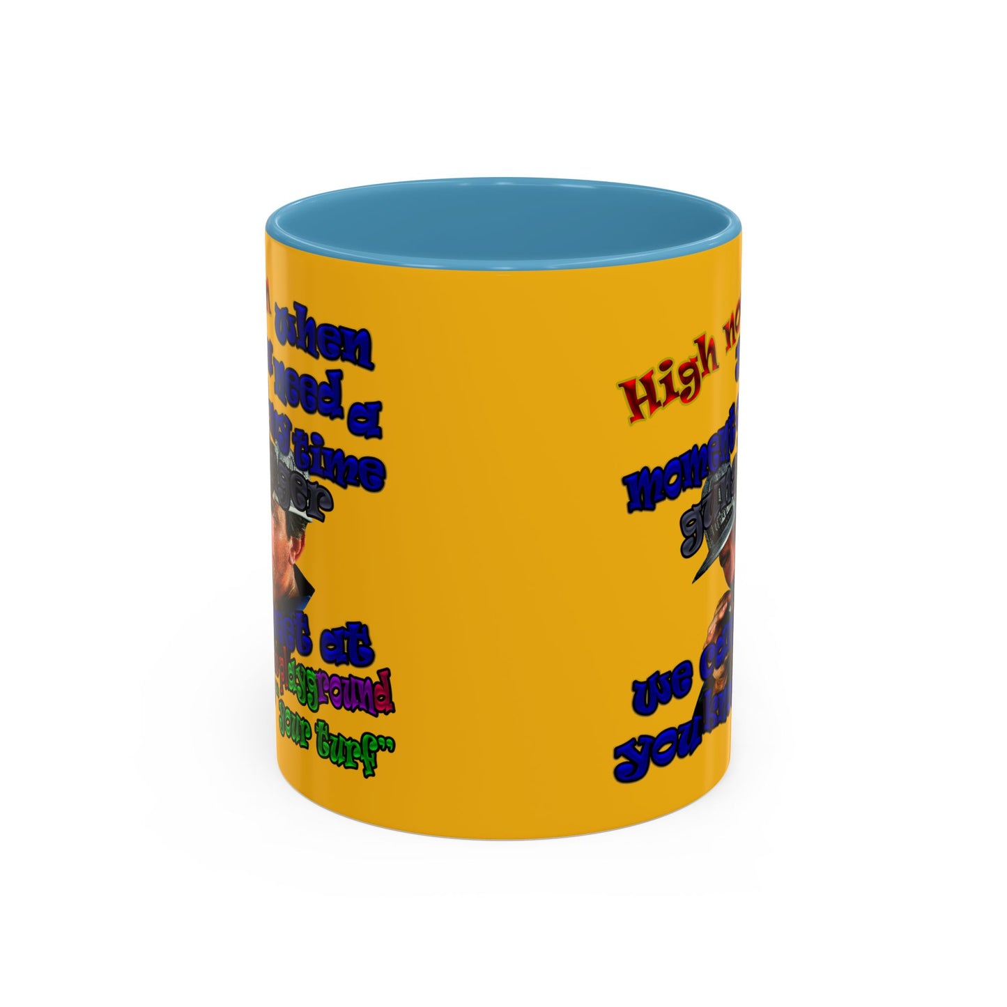 high noon - Accent Mug (yellow)