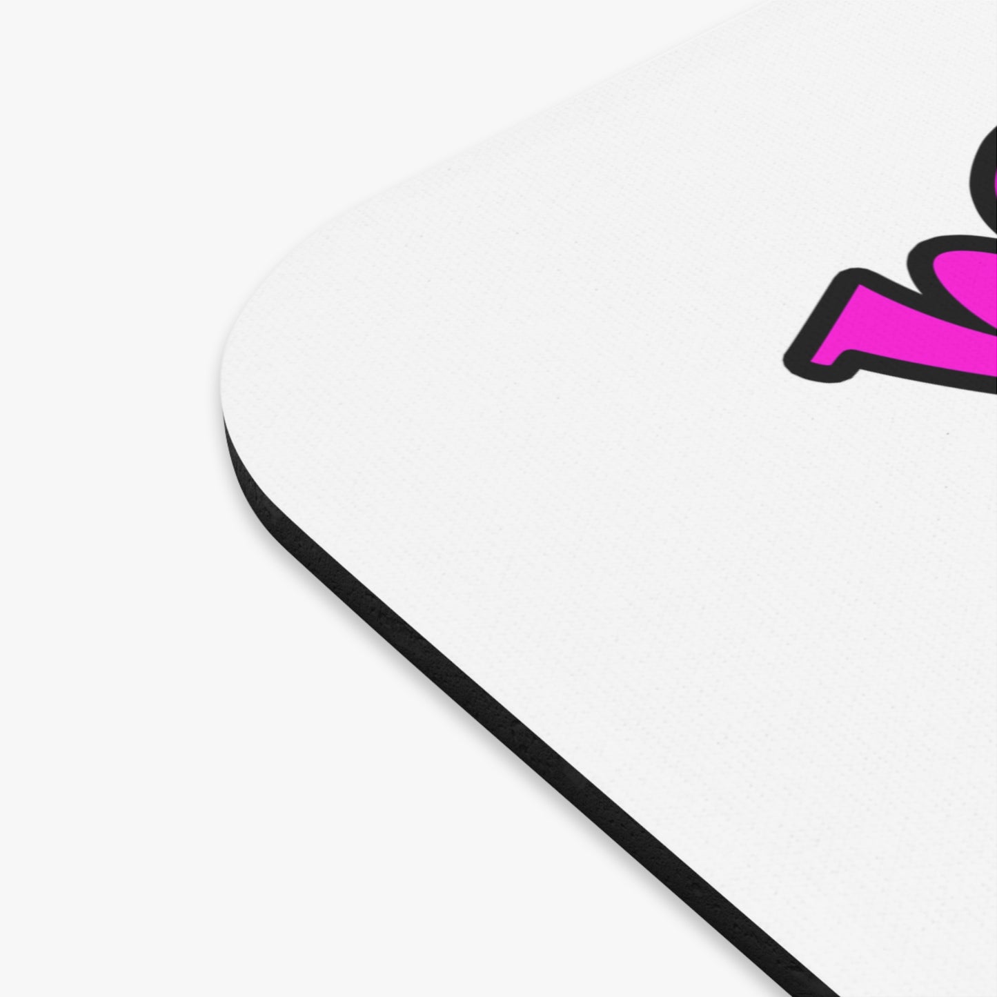 hoes b4 bros - Mouse Pad (Rectangle) (white)
