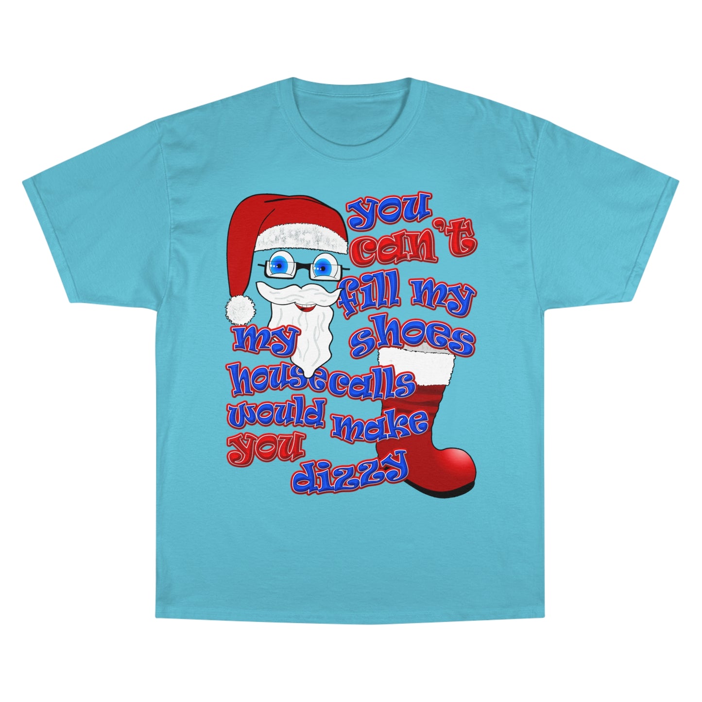 santa's shoes - Champion T-Shirt
