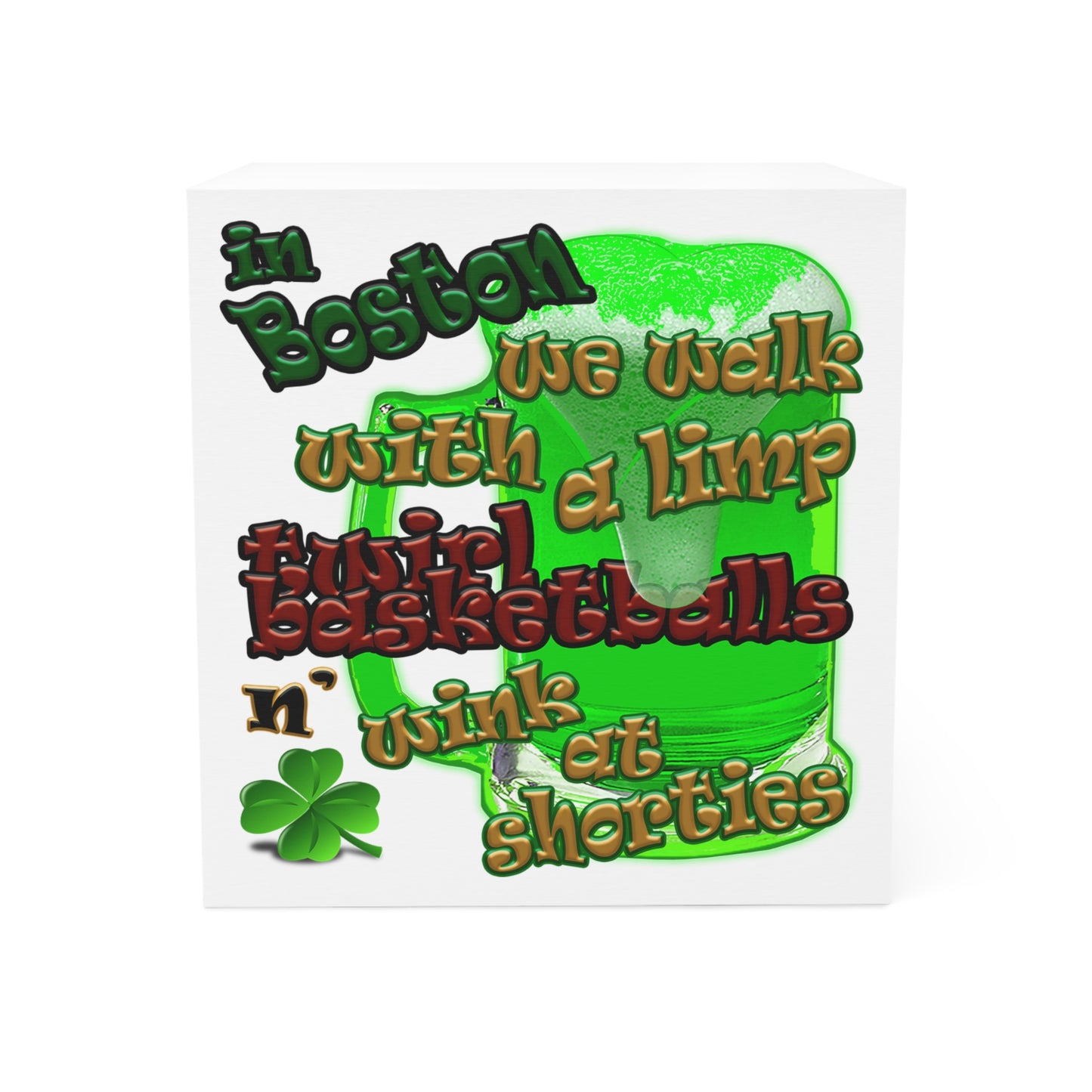 celtic's logo - note cube (white)
