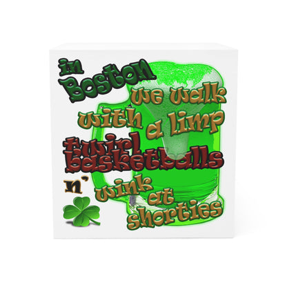 celtic's logo - note cube (white)