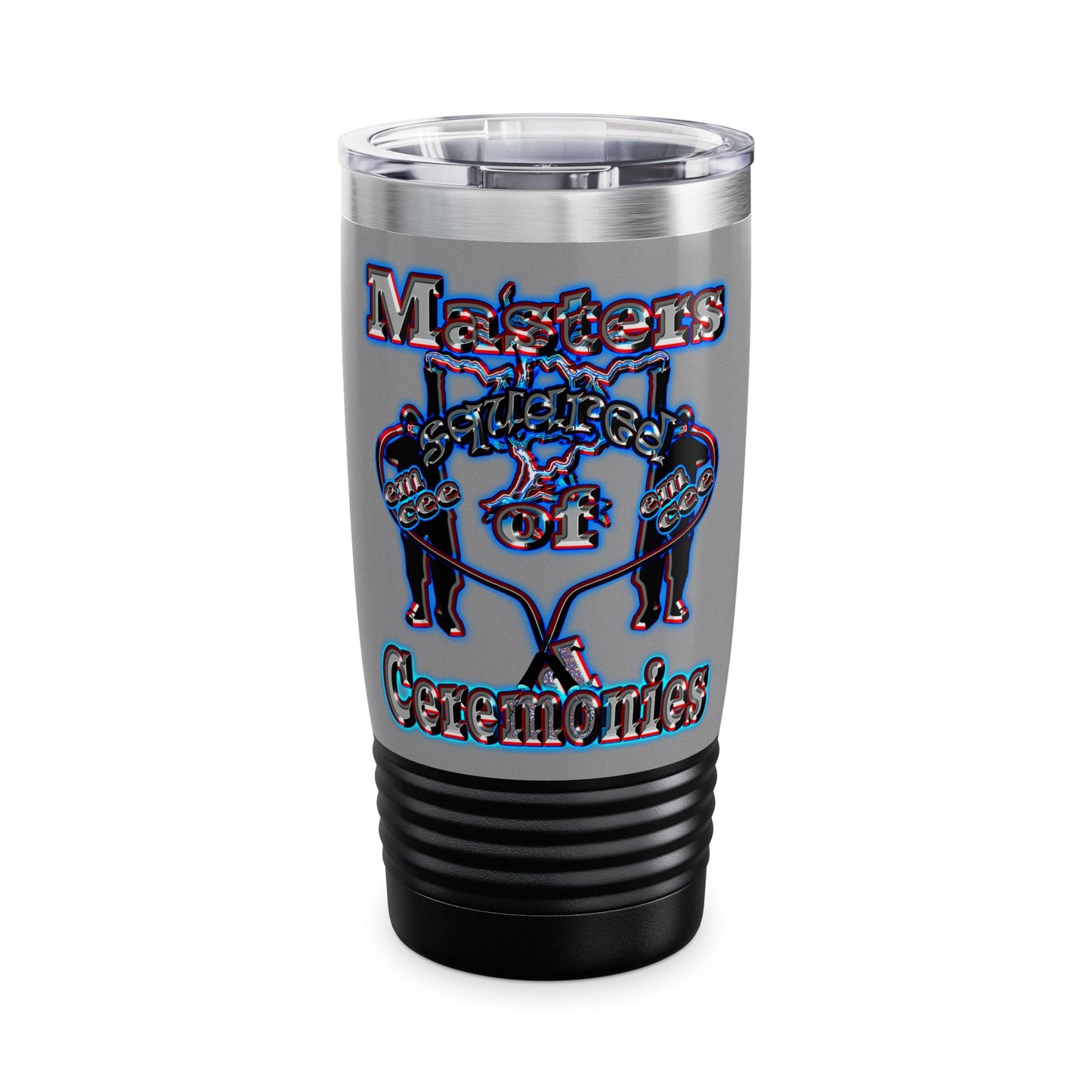 em cee squared - Ringneck Tumbler, 20oz (grey)