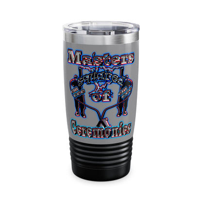em cee squared - Ringneck Tumbler, 20oz (grey)
