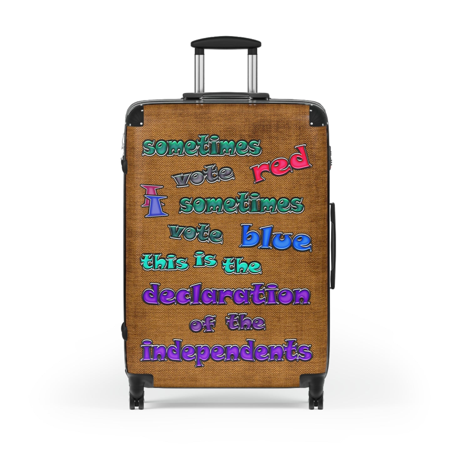 declaration of the independents - Suitcase (brown papyrus)