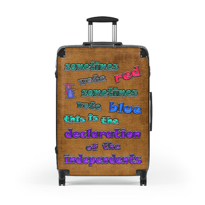 declaration of the independents - Suitcase (brown papyrus)