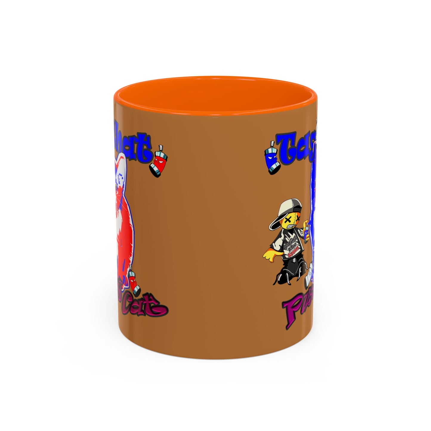 tag that - Accent Mug (light brown)