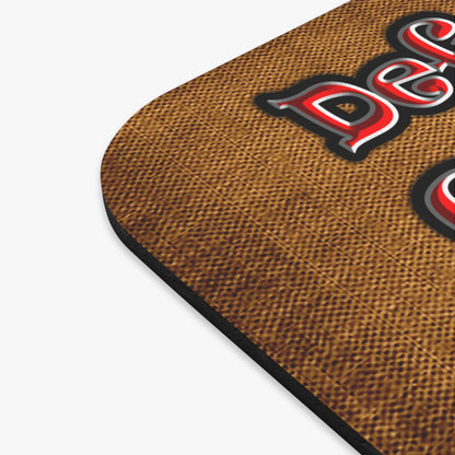 defy conquer reach - Mouse Pad (Rectangle) (brown papyrus)