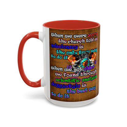 doggystyle - Accent Mug (brown papyrus)