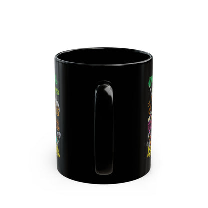 the bum's shit - Black Mug (black)