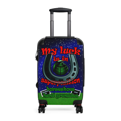 my luck - Suitcase ('snoops' background)