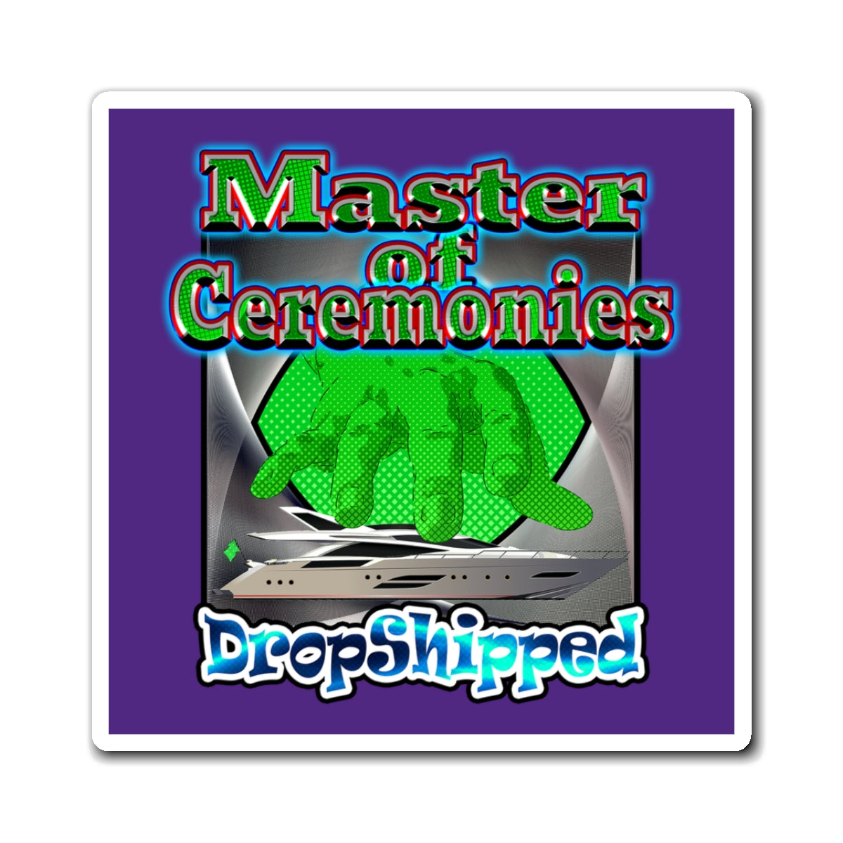 logo - Magnets - (purple)