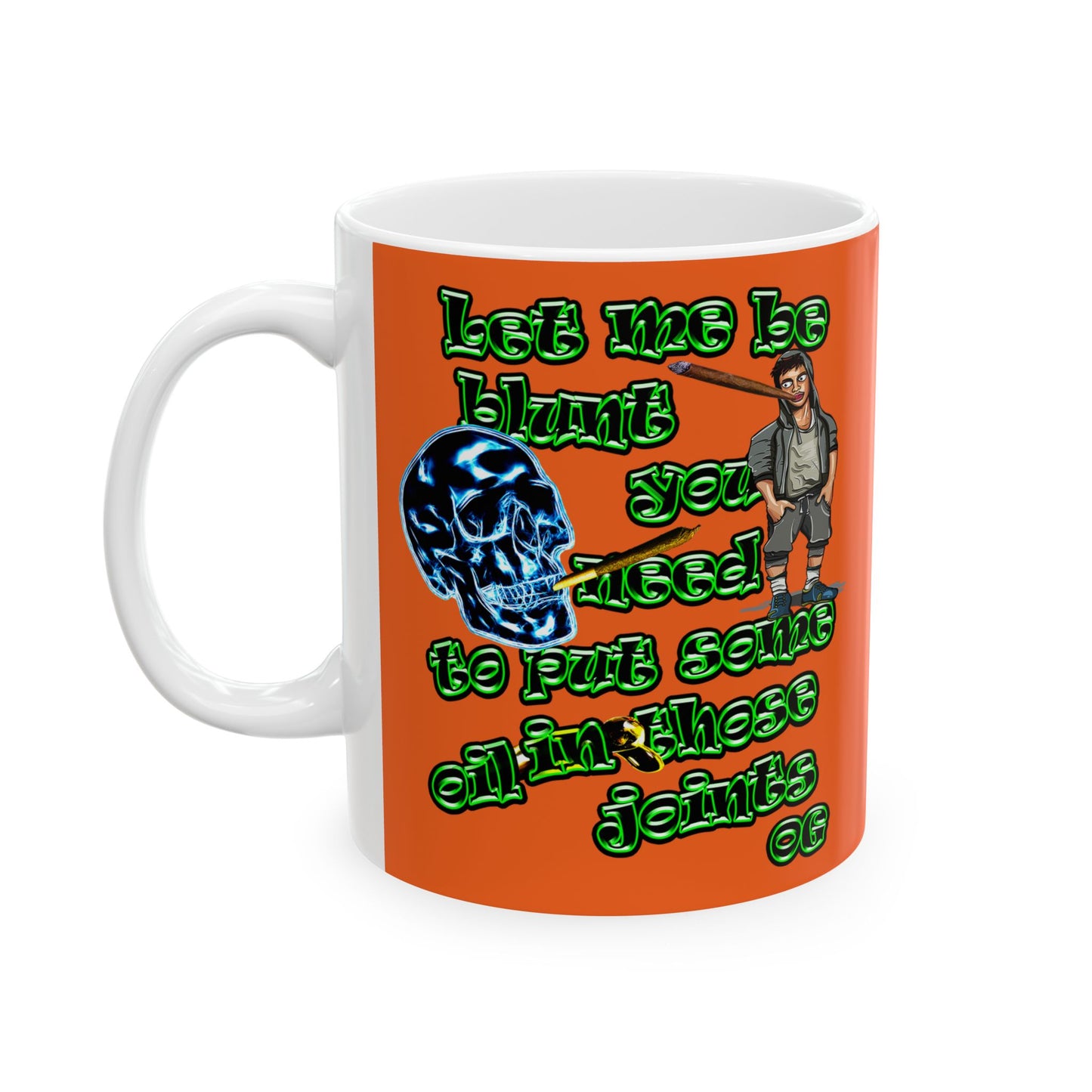 og - White Mug (orange)