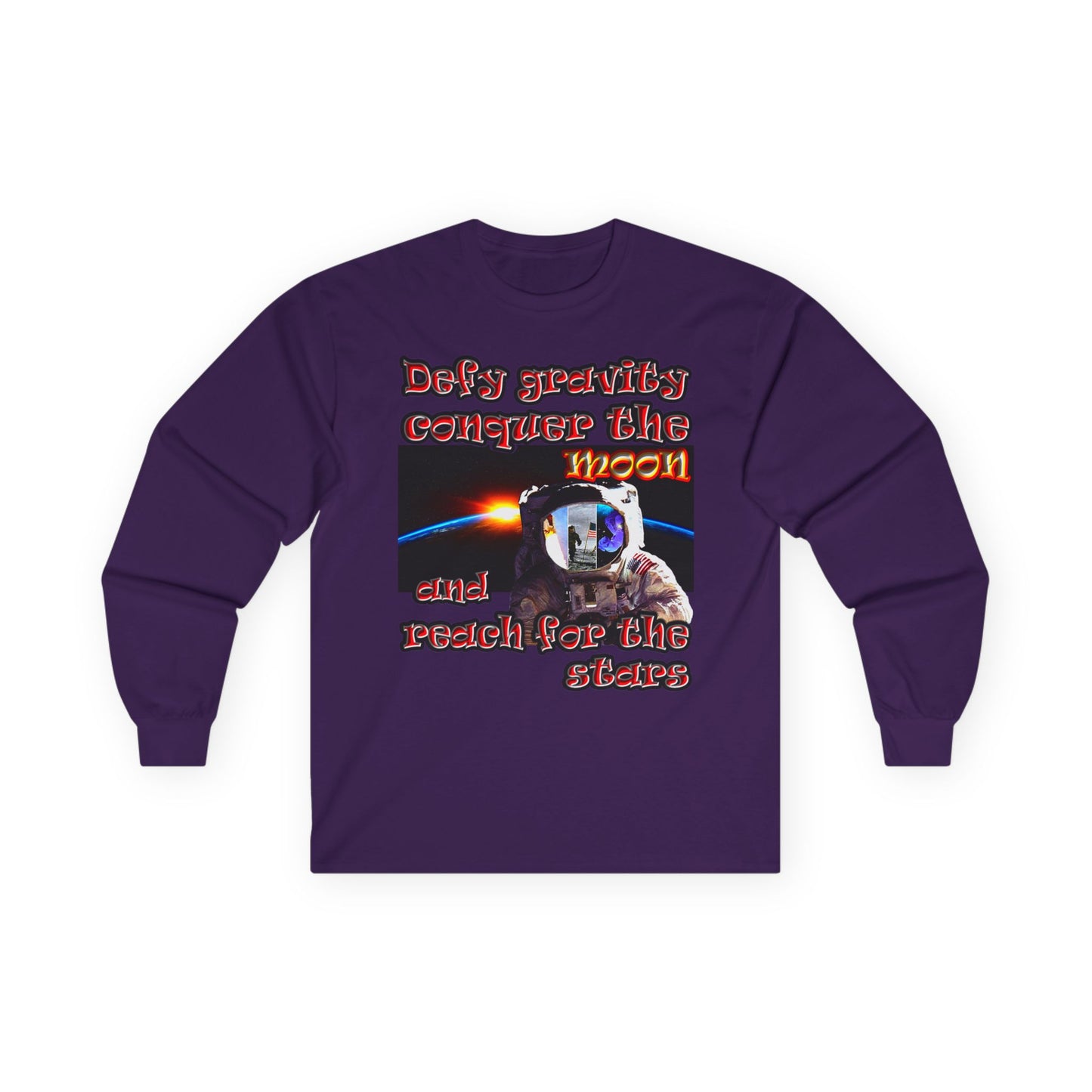 defy conquer reach - Ultra Cotton Long Sleeve Tee