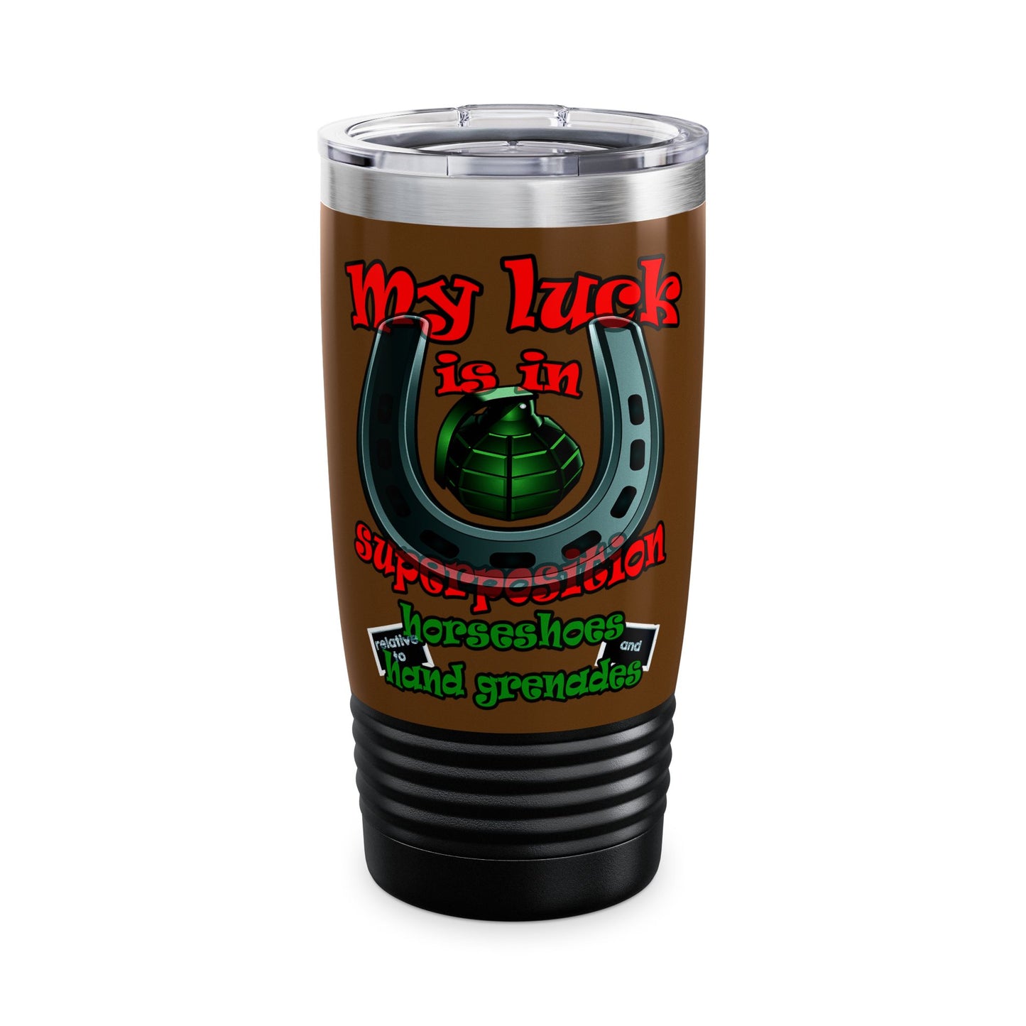 my luck - Ringneck Tumbler, 20oz (brown)