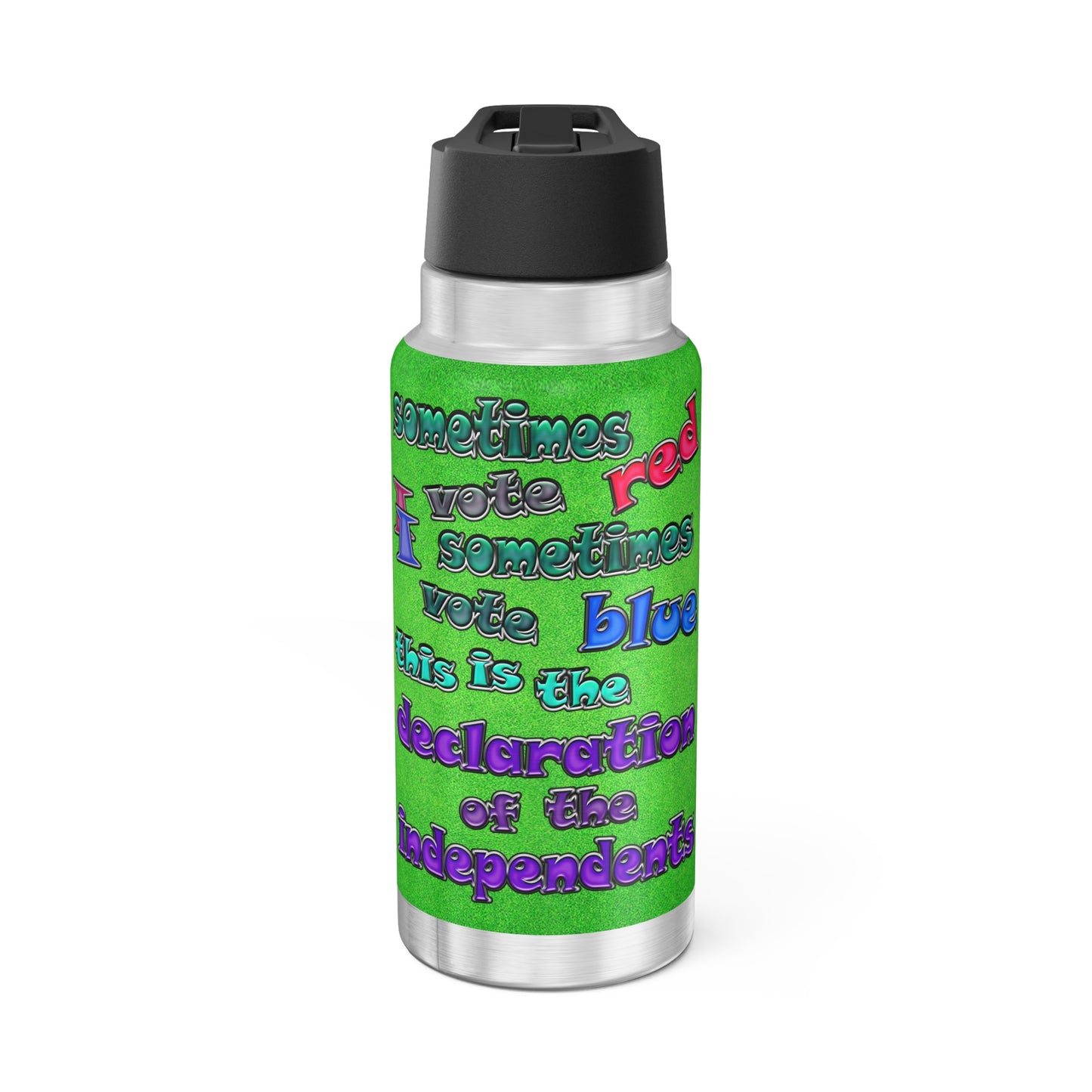 declaration of the independents - Gator Tumbler, 32oz  (green turf)