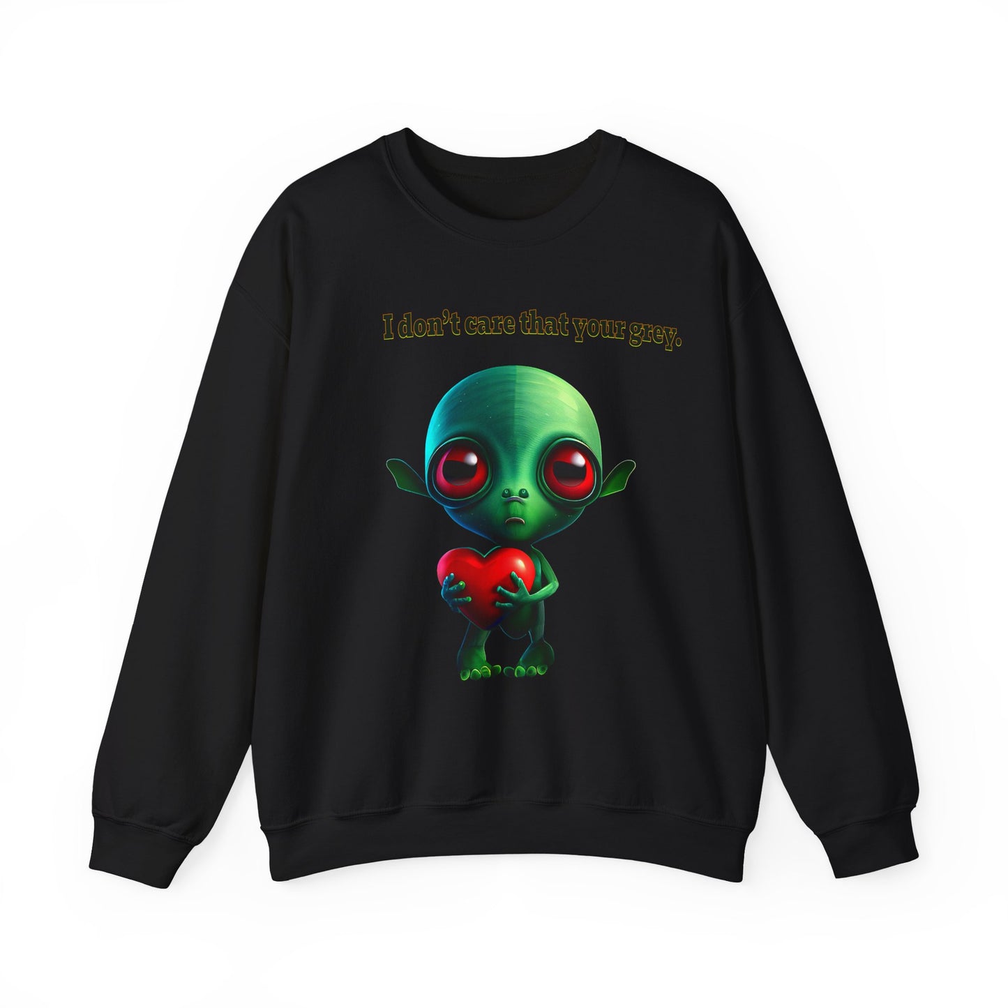 I don't care that your grey - Unisex Heavy Blend™ Crewneck Sweatshirt
