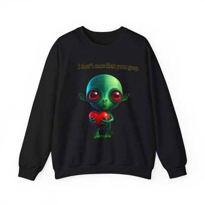 I don't care that your grey - Unisex Heavy Blend™ Crewneck Sweatshirt