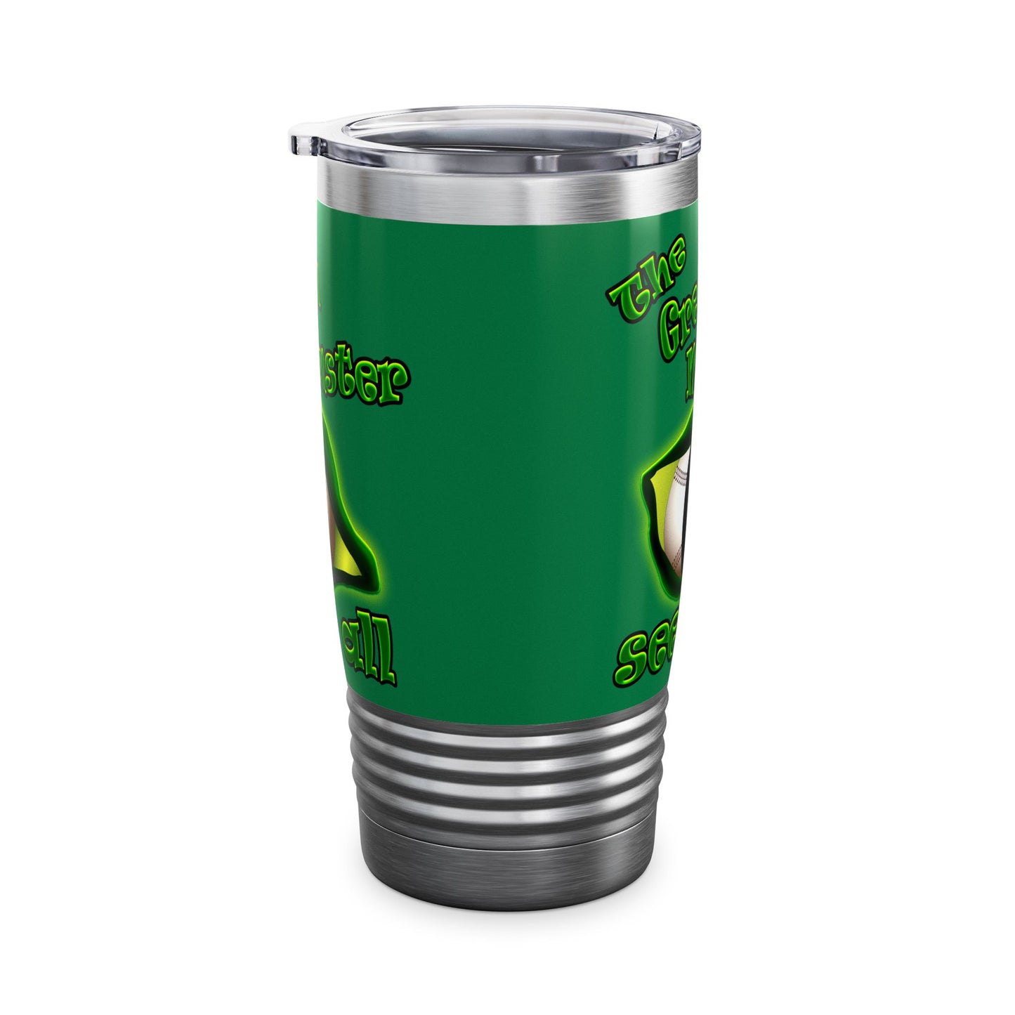 green monster - Ringneck Tumbler, 20oz (dark green)