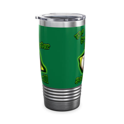 green monster - Ringneck Tumbler, 20oz (dark green)