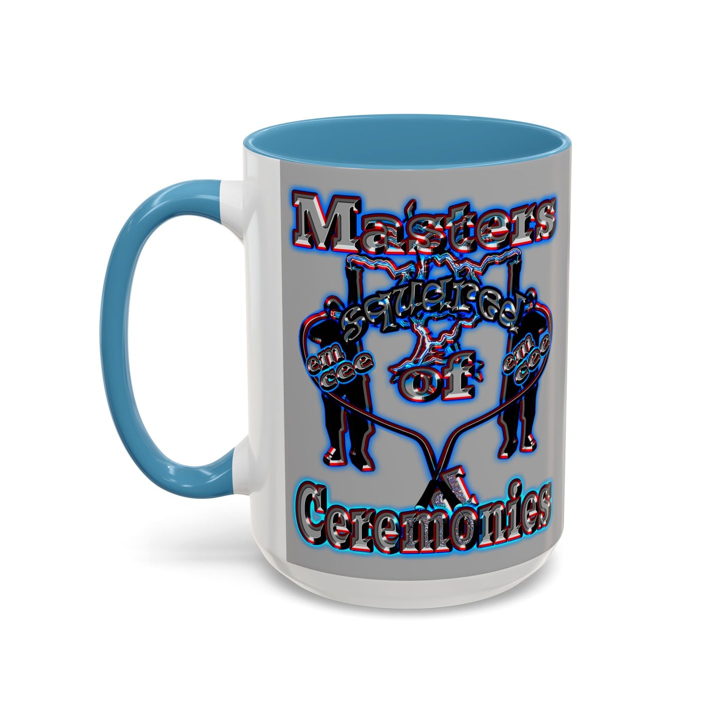 em cee squared - Accent Mug (light grey)