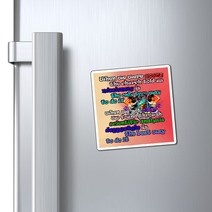 doggystyle - Magnets - (yellow-orange wave)
