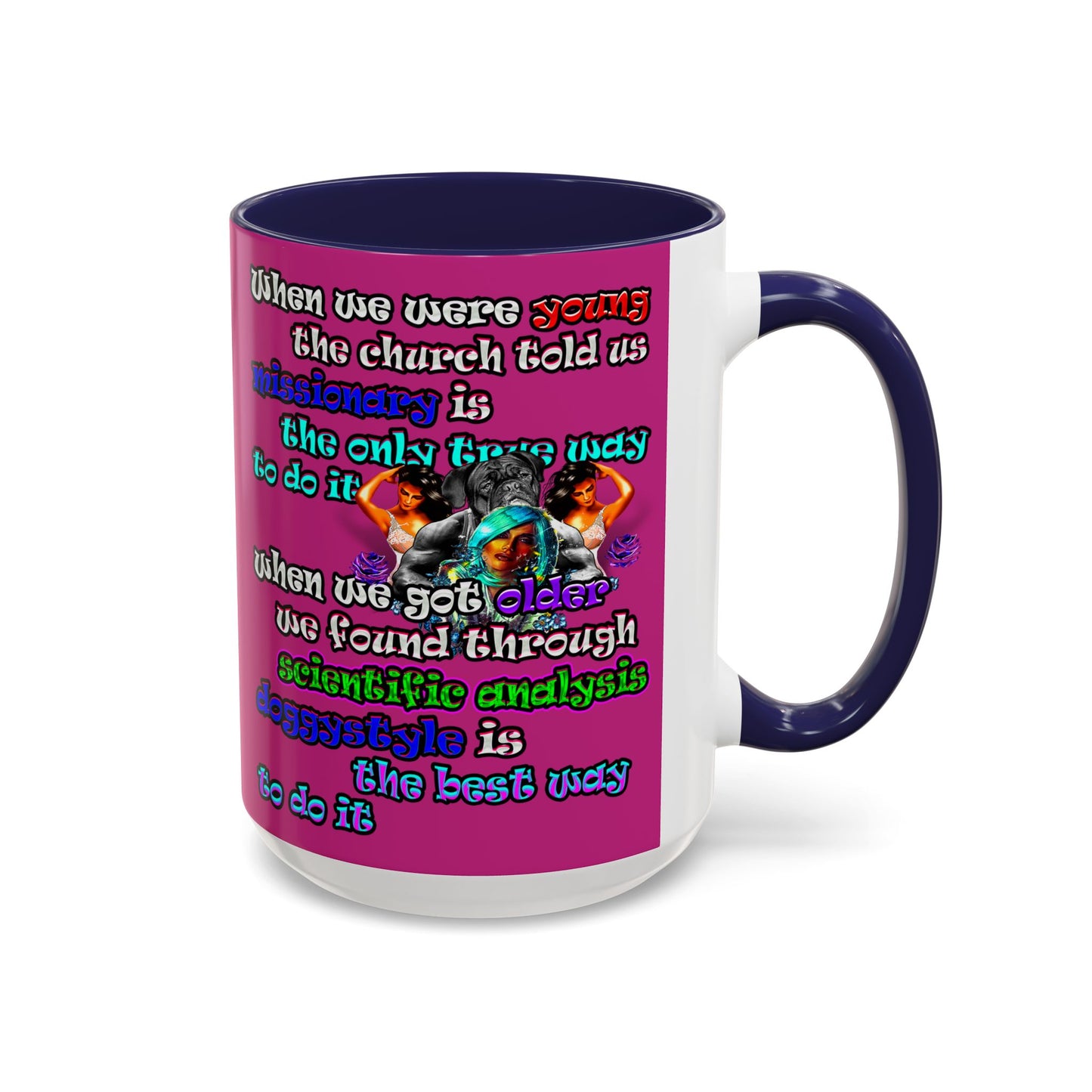 doggystyle - Accent Mug (pink)