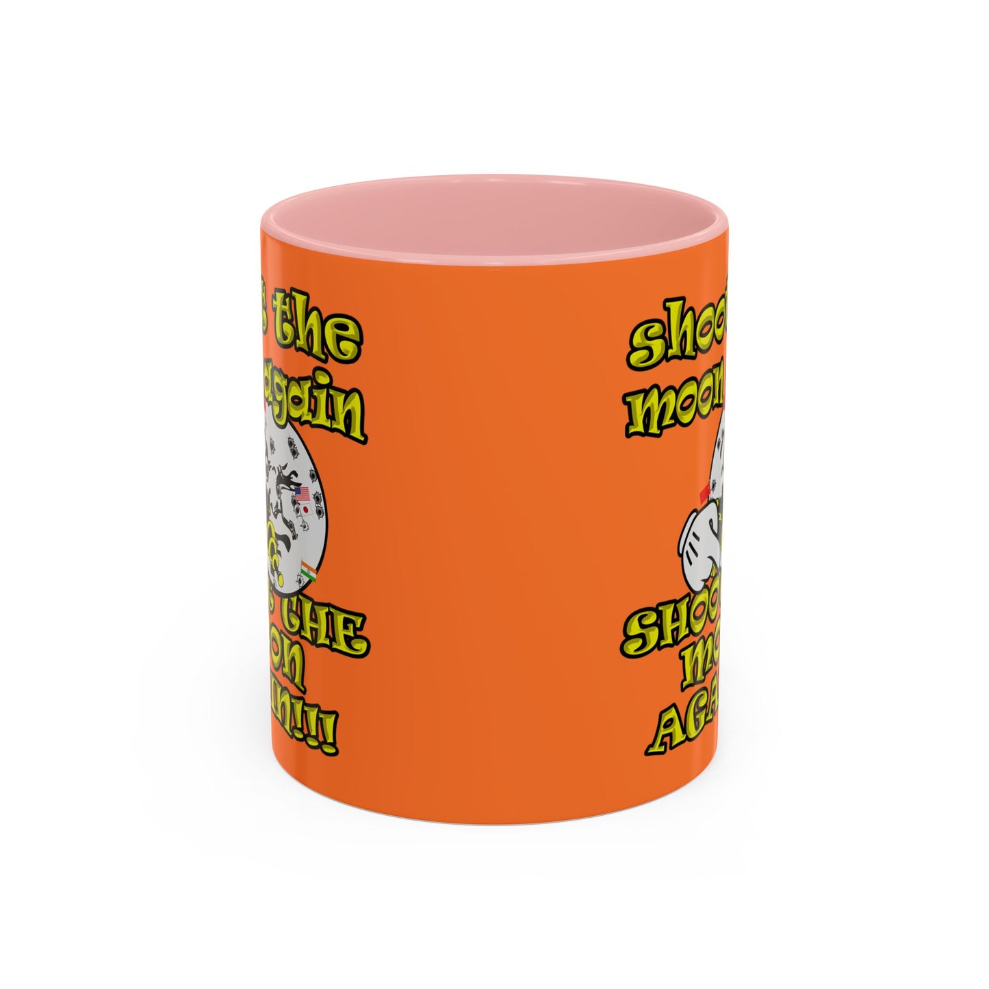 shoot the moon again - Accent Mug (crusta)
