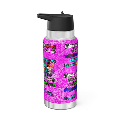 doggystyle - Gator Tumbler, 32oz  (pink swirl)