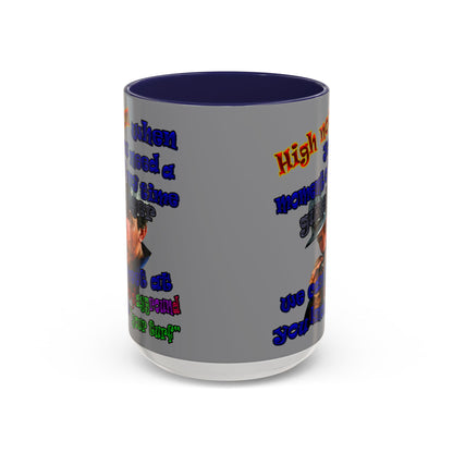 high noon - Accent Mug (grey)