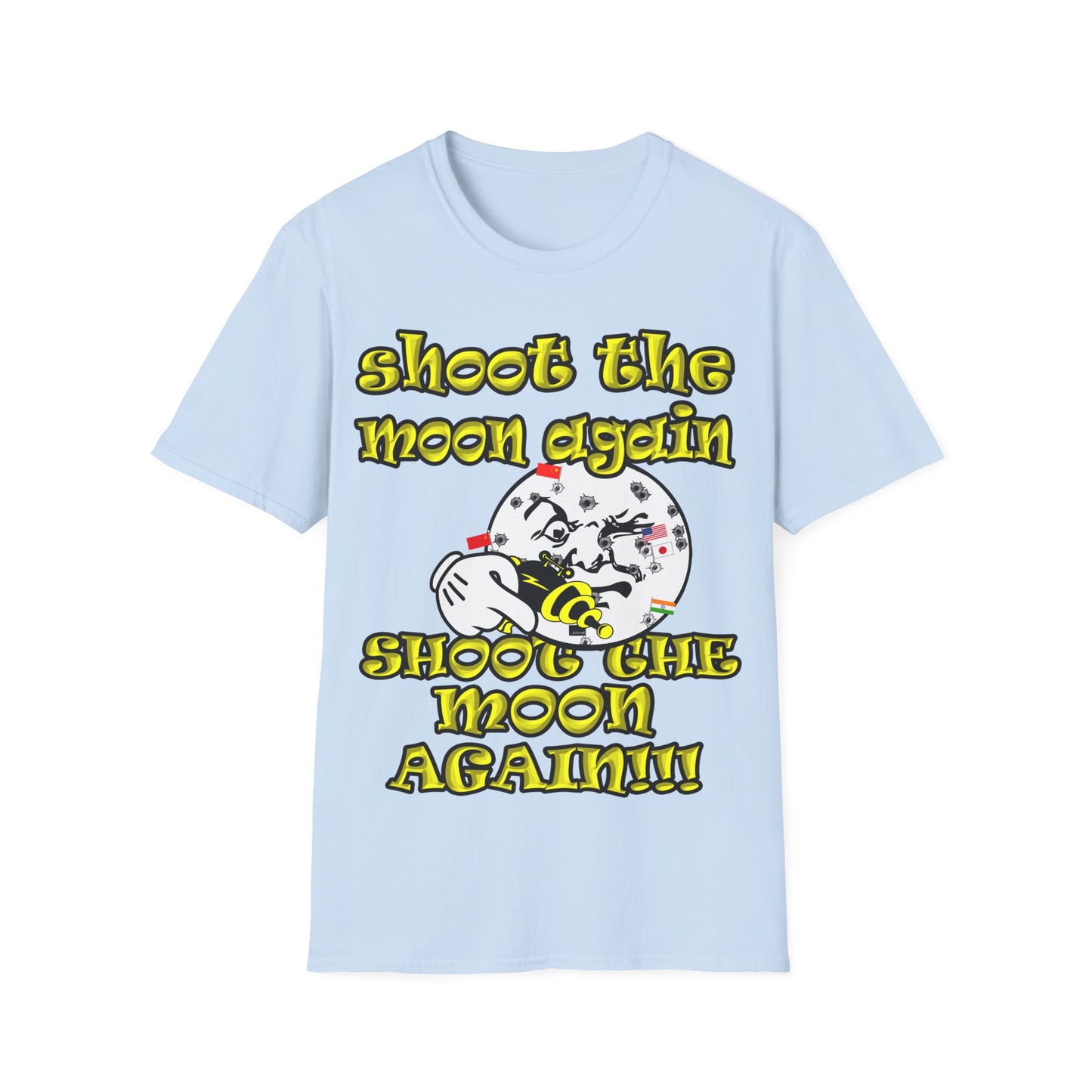 shoot the moon again - Unisex Softstyle T-Shirt