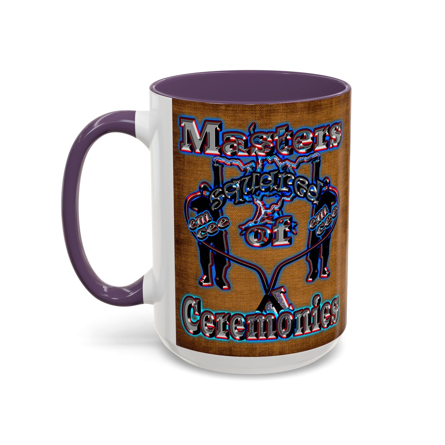 em cee squared - Accent Mug (brown papyrus)
