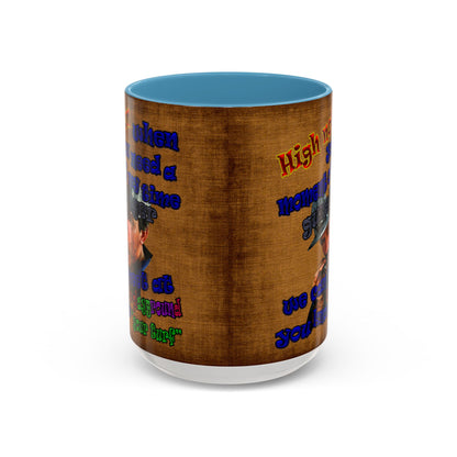 high noon - Accent Mug (brown papyrus)