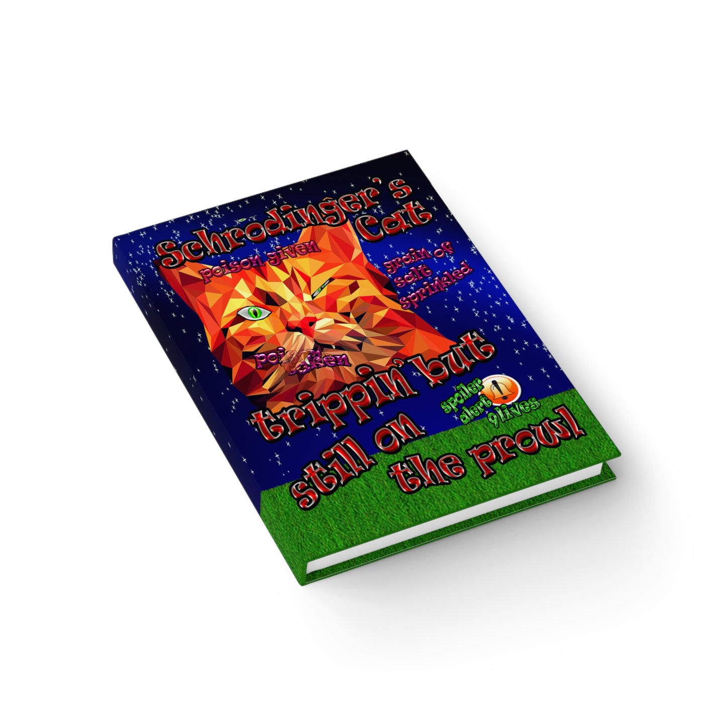 schrodinger's cat - journal-blank ('snoops' background)