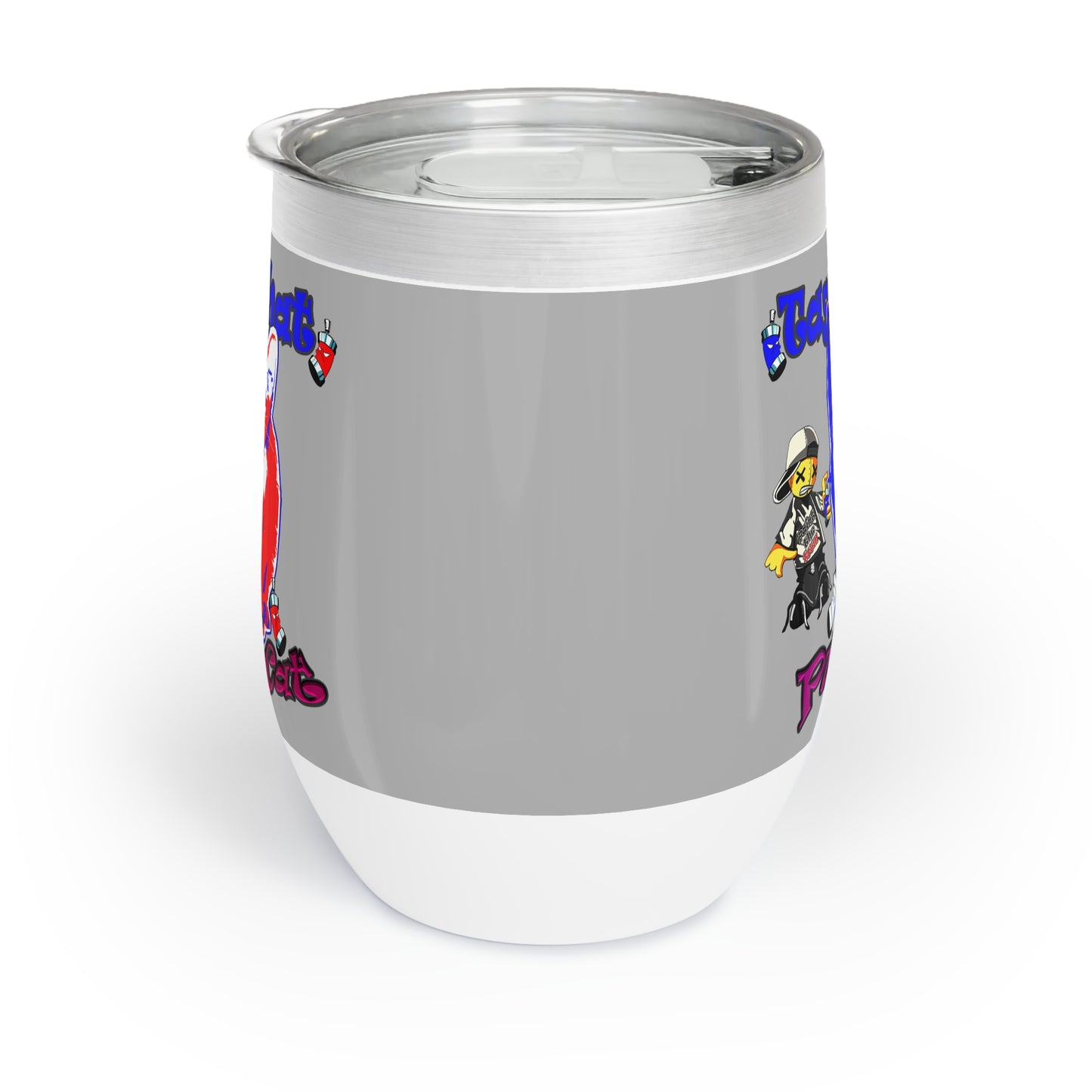 tag that - Chill Wine Tumbler (light grey)
