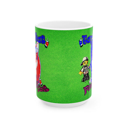 tag that - White Mug (green turf)