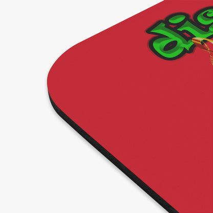 disc jockey - Mouse Pad (Rectangle) (dark red)