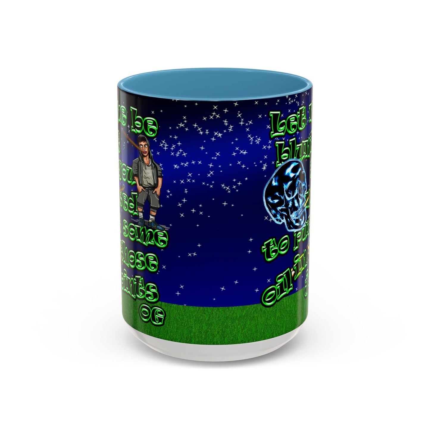 og - Accent Mug ('snoops' background)