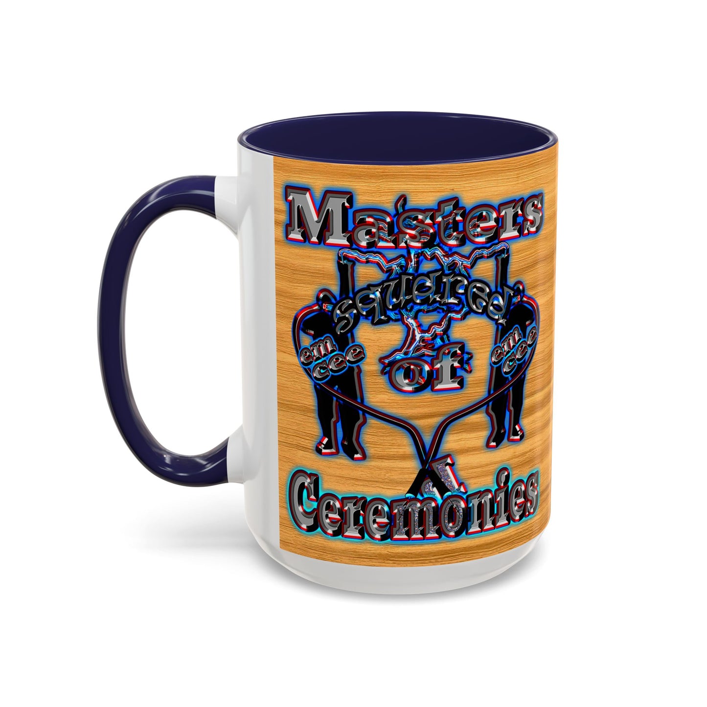 em cee squared - Accent Mug (butterscotch wood finish)