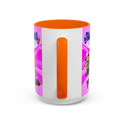 tag that - Accent Mug (light blue-pink wave)