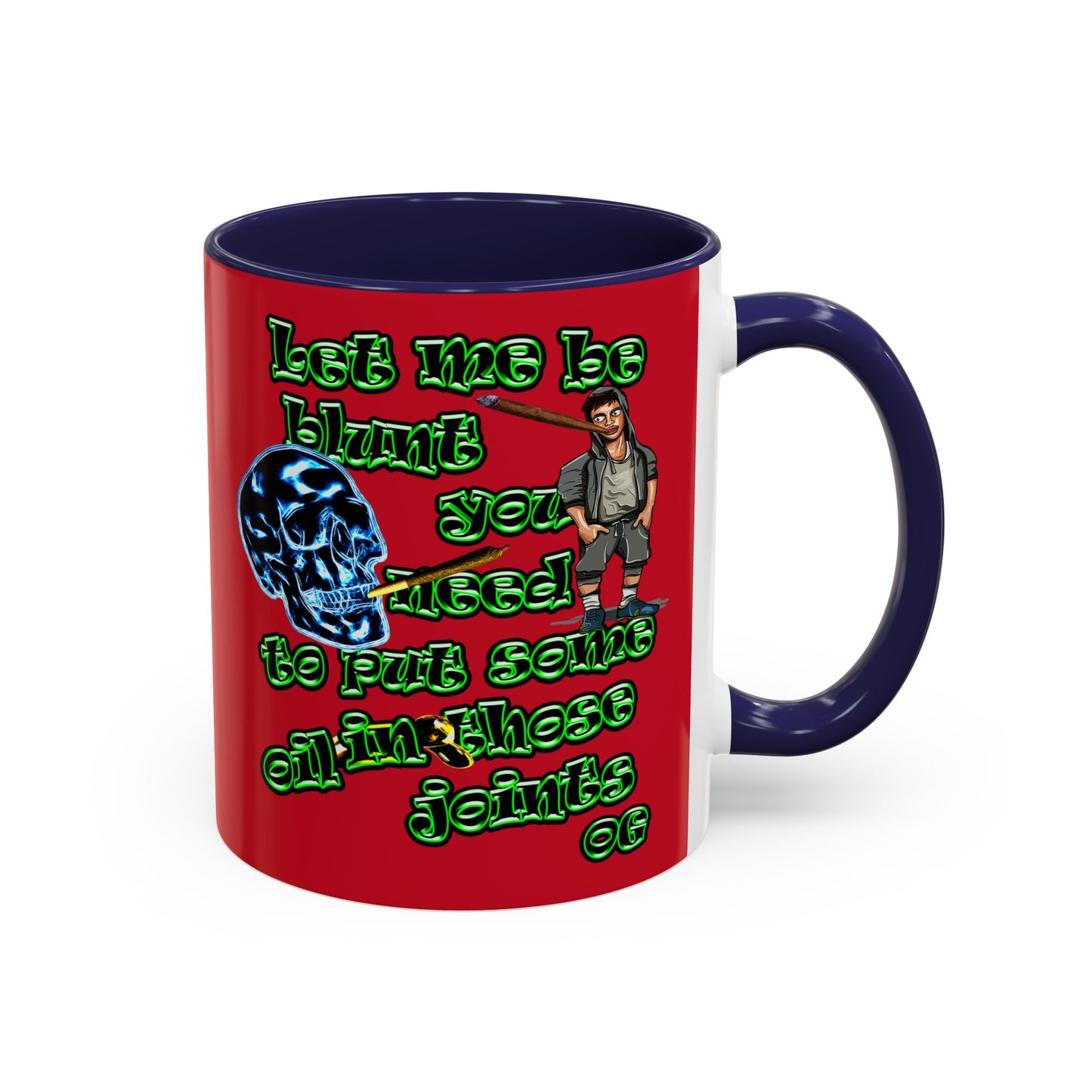 og - Accent Mug (dark red)