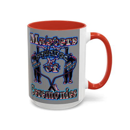 em cee squared - Accent Mug (grey)
