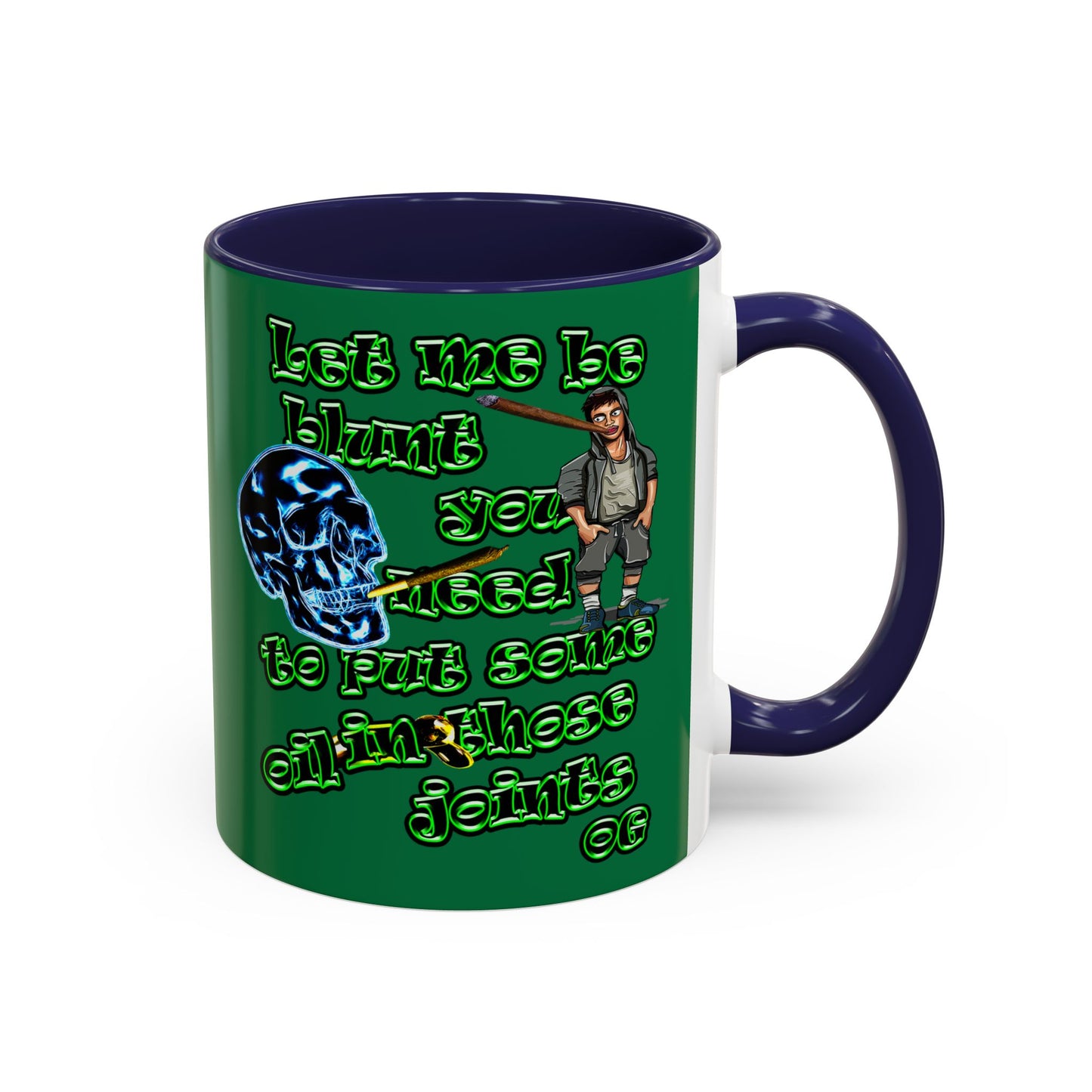 og - Accent Mug (dark green)