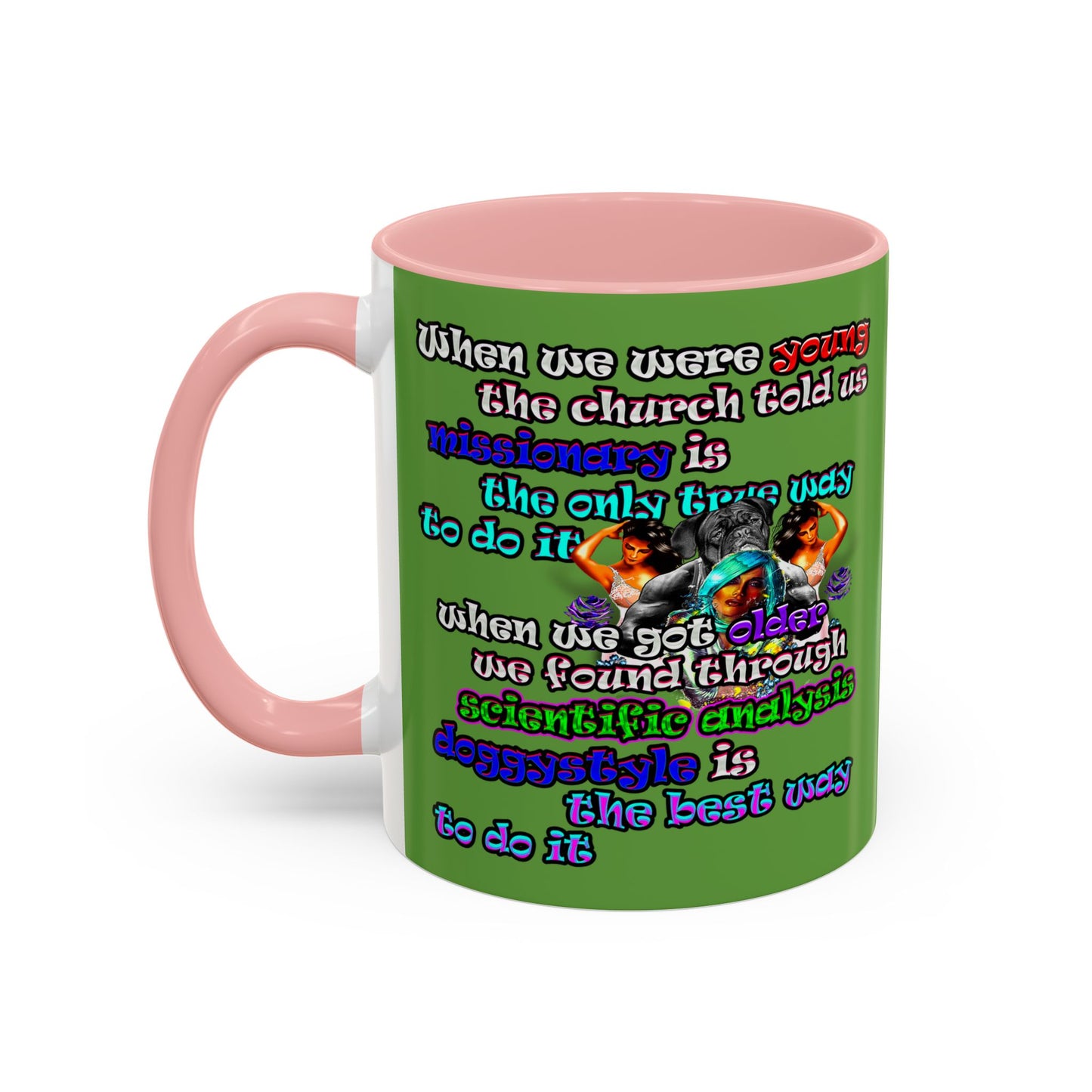doggystyle - Accent Mug (green)