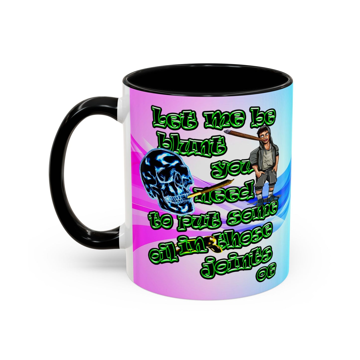 og - Accent Mug (light blue-pink wave)