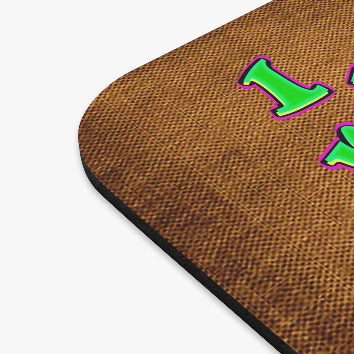 noticed you noticing - Mouse Pad (Rectangle) (brown papyrus)
