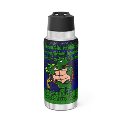 turtle race - Gator Tumbler, 32oz  ('snoops' background)